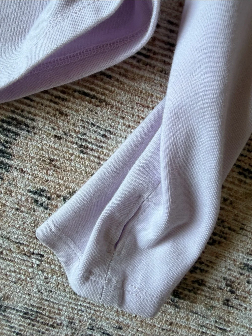 Old Navy Light Lavender Long-Sleeve Mock Neck Top Girls